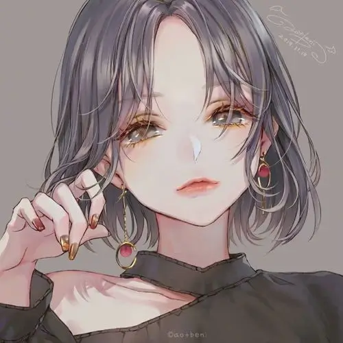 讨论样本 01 的头像，玄墨底色赤金细边